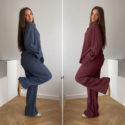 Completo monocolore con camicetta