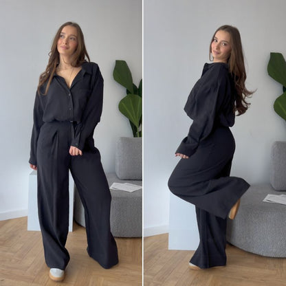 Completo oversize con camicetta
